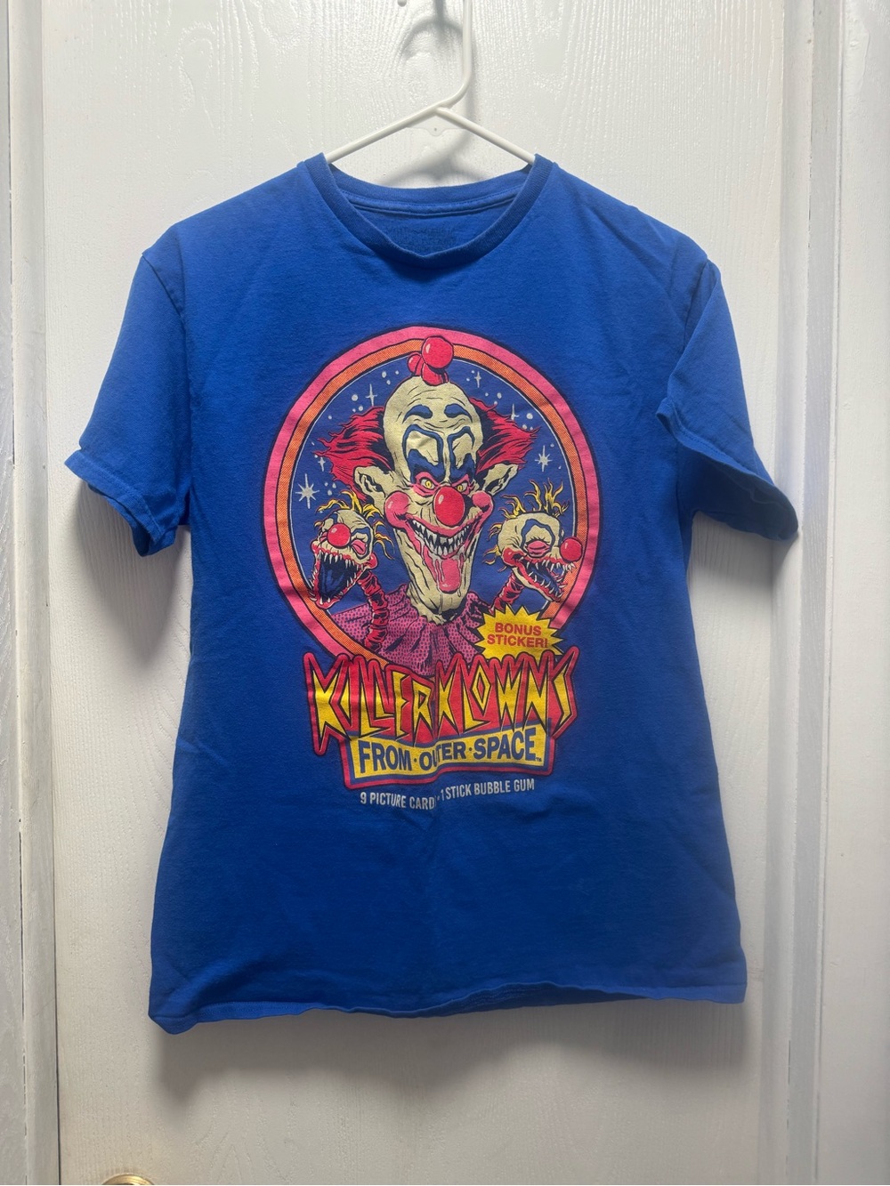 Blue Graphic 'Killer Klowns from Outer Space' Tee